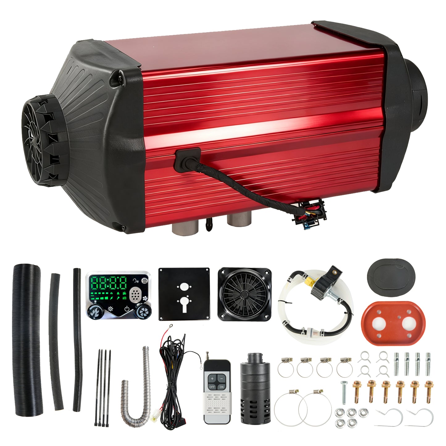 12V 5KW Split Diesel Heater With 2.4Gal Fuel Tank,Remote Control Diesel Air Heater For Rvs,Trucks,Campers