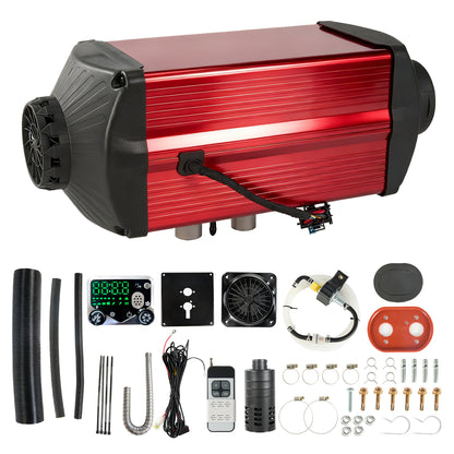 12V 5KW Split Diesel Heater With 2.4Gal Fuel Tank,Remote Control Diesel Air Heater For Rvs,Trucks,Campers