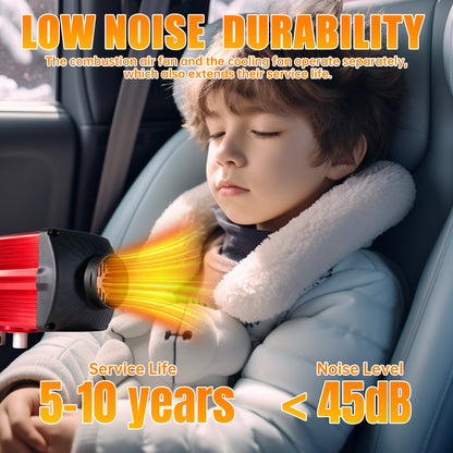 12V 5KW Split Diesel Heater With 2.4Gal Fuel Tank,Remote Control Diesel Air Heater For Rvs,Trucks,Campers