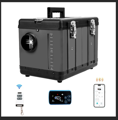 iHooToo 8KW Diesel Heater, 12V/24V/110V All in One Diesel Heater, with Bluetooth APP Control, Remote Control and Display Screen,Portable Diesel Heater for Vehicles,Rvs,Trucks, Campers,Garage